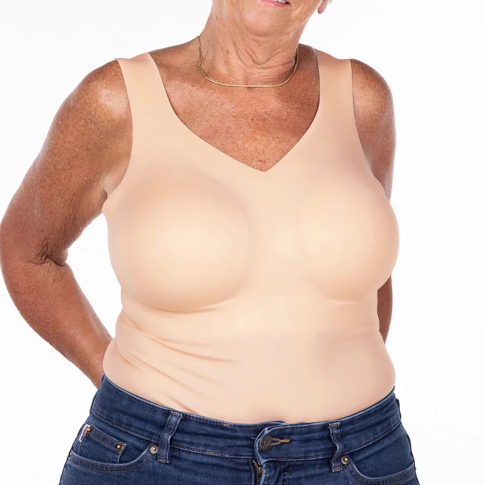 Evelyn Bobbie Soft Sculpture Cami Bra Top, B-G Cup ,Size M